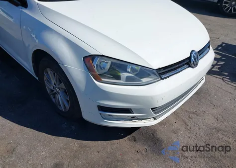 2015 Volkswagen Golf Tsi S 4-Door z USA, uszkodzony, nr VIN 3VW217AU4FM034641